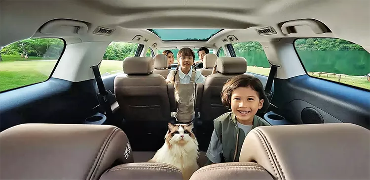 Interior Kabin BYD M6 EV
